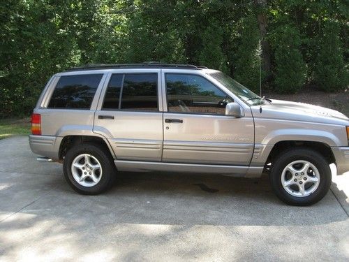 98 grand cherokee 5.9 v8 limited 4wd no reserve