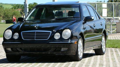 2001 mercedes benz e320 e class luxury sedan selling with no reserve set