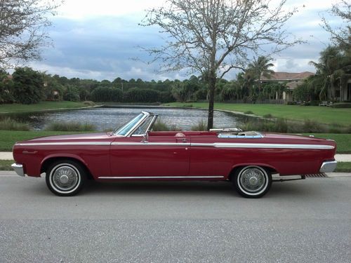 1965 dodge coronet convertible..64611 original miles..a must see beauty!!!