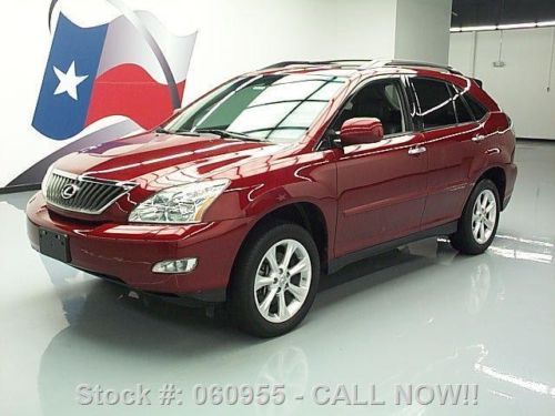 2009 lexus rx 350 sunroof htd leather pwr liftgate 57k texas direct auto