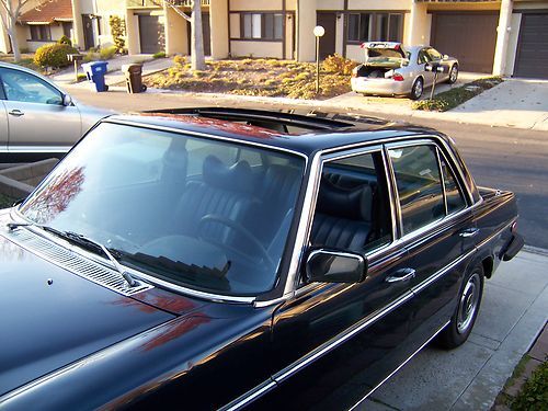 1975 mercedes benz 280 series 4 door sedan. *smog* exempt in california