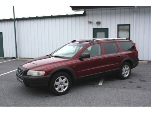 2006 volvo xc70 automatic 2-door wagon no reserve all wheel drive leather awd cd