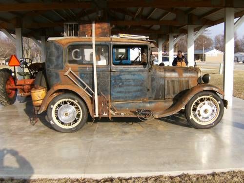 1929 model a 2 door hillbilly parade and show car