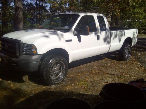 2005 f250 4x4 super duty extended cab