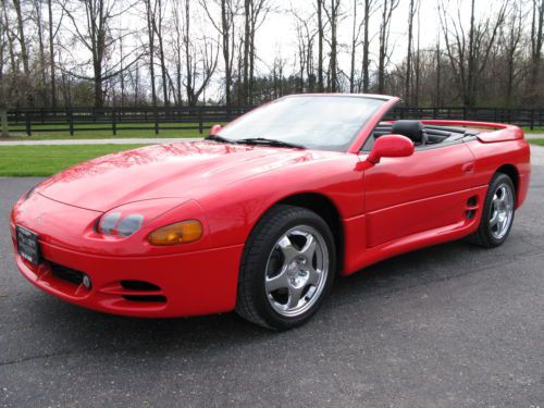 1995 mitsubishi 3000gt spyder sl with only 40k, out of a collection $58424 msrp