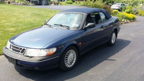 1995 saab 900 convertible 5 speed leather not turbo needs work mechanic special