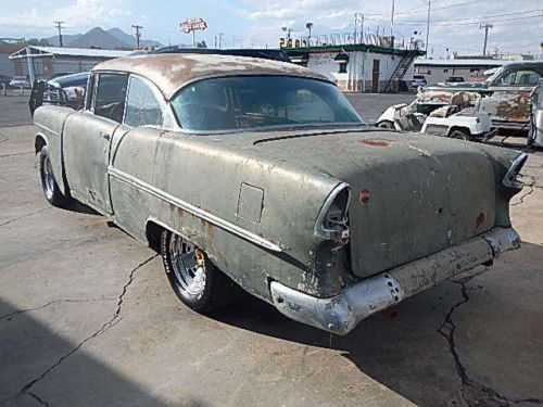 1955 chevy belair rough ratrod parts/project gasser hot rod 2 door hard top