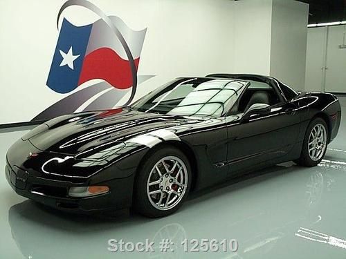 2004 chevy corvette 6-speed leather targa top bose 53k texas direct auto