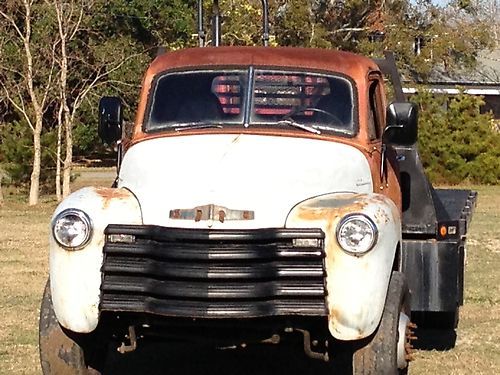 1953 chevy flat bed hot rat rod '06 ford dually chassis with detroit diesel 453t