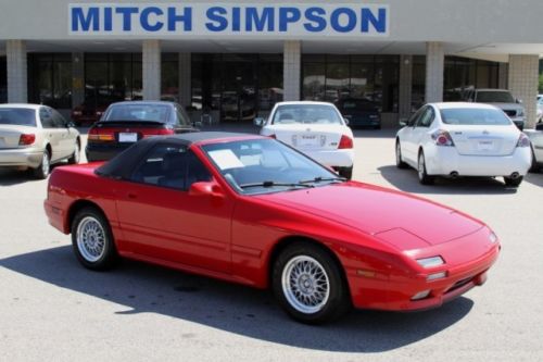 1991 mazda rx-7 convertible  southern car  only 100k miles  red and sporty!!