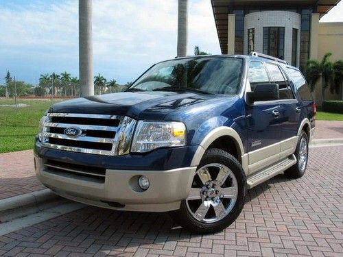 2008 ford expedition eddie bauer navigation sunroof park assist 20s no reserve