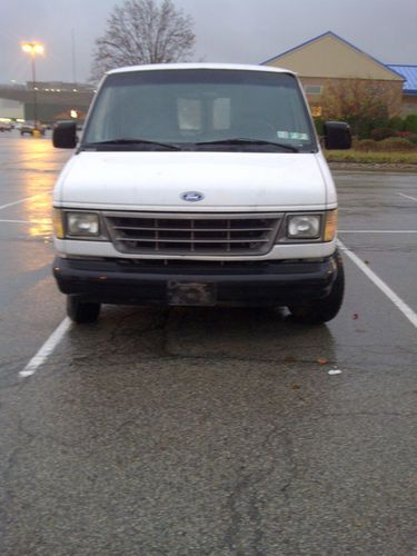 1996 ford e 150 cargo van runs and drivable needs some repairs low reserve!!