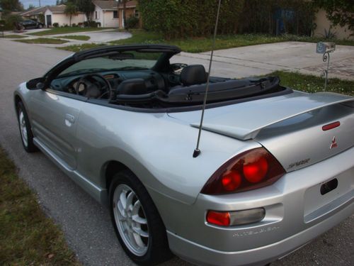 2001 mitsubishi eclipse spyder gt convertible 2-door 3.0l