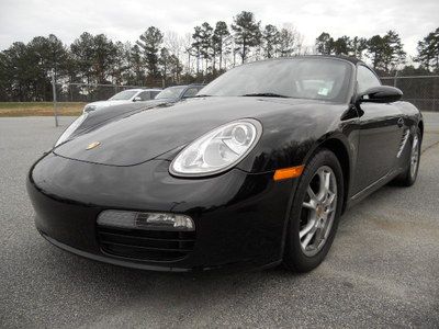 08 porsche boxster convertible abs brakes leather upholstery security system