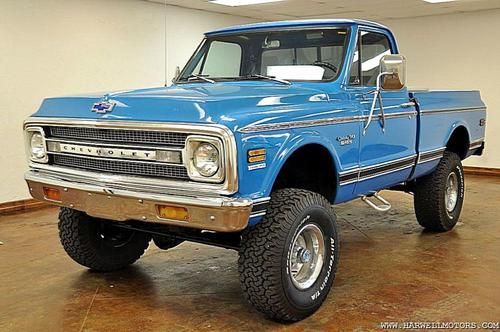 1970 chevy k10 shortbed 4x4 pick up