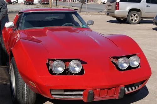 Classic corvette leather interior 8 cylinder 390hp stroker