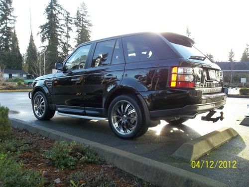 2007 range rover sport supercharged; immaculate interior/exterior