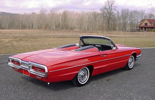 1964 thunderbird roadster convertible one of 45 aaca senior best in the world