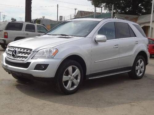 2010 mercedes-benz ml350 damaged salvage runs! loaded only 3k miles wont last!!