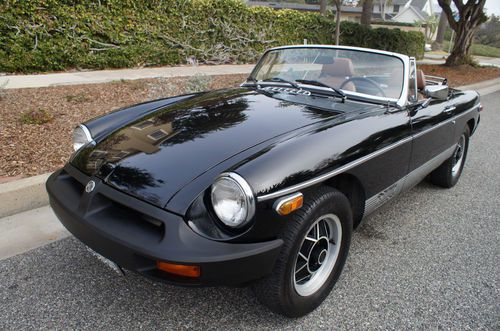 1980~rare rust free last year &amp; collectible mg~great daily driver california car