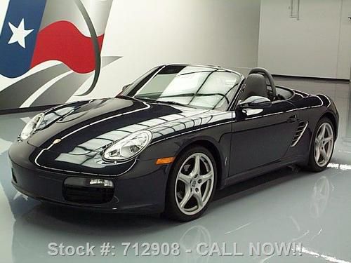 2005 porsche boxster roadster 5-speed leather only 24k! texas direct auto