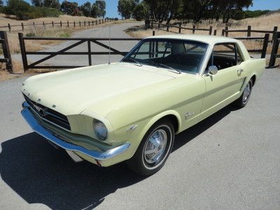 1964 1/2 mustang coupe - 260 v8 - clean original