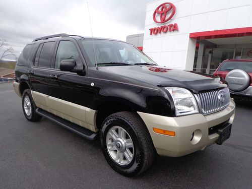 2005 mercury mountaineer 4.6l v8 awd leather 3rd row seating tow package video