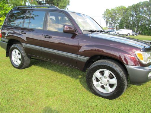 2003 toyota land cruiser clean only 66k miles new tires no reserve  clean carfax