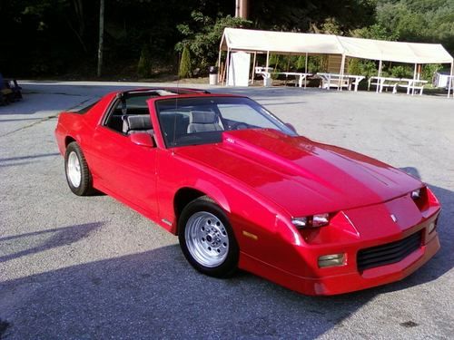 1985 chevy camaro z28 red t-top