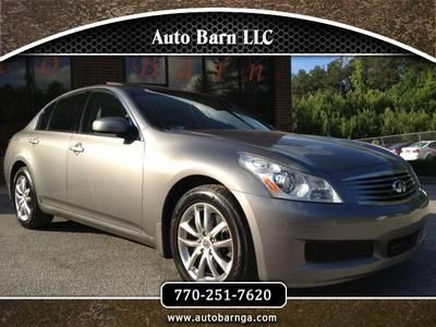 G35x awd 4x4, premo color combo, leather, loaded, warranty, ipod, just serviced!