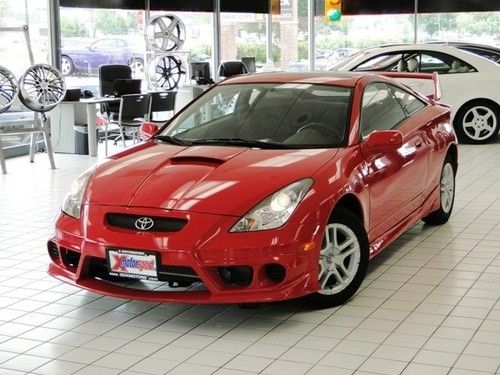 Celica gt coupe! 5 speed! body kit! cd! alloys! carfax certified!