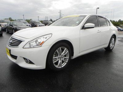 2012 infiniti g37 journey 3.7l with 25,832 miles, leather, moonroof, bckup cam