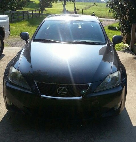 2008 lexus is 250, leather, sunroof, rear spoiler, heated/cooled seats, loaded!!