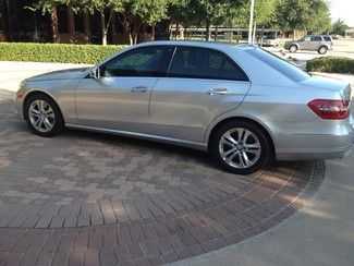 2010 mercedes e550 sport silver  ,one owner clean carfax heated/ventilated seat