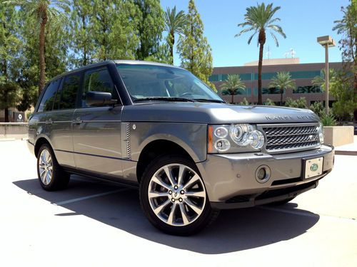2008 land rover range rover supercharged sport utility suv 4-door 4.2l
