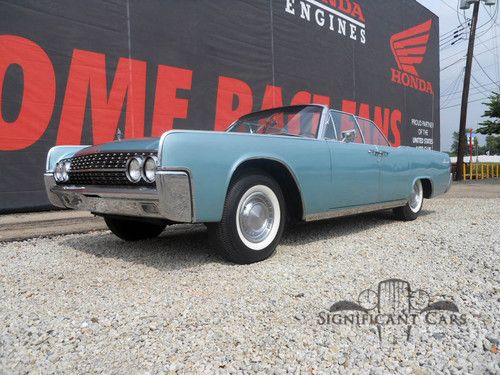 1962 lincoln continental convertible - stunning example!