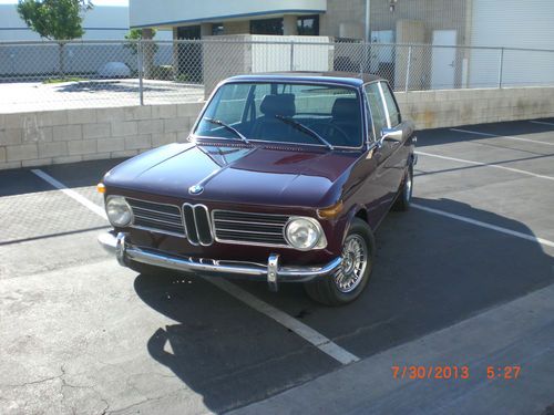 1973 bmw 2002tii ,roundie,very nice condition ,rung great ,no reserve