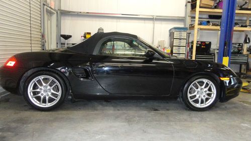 1998 porsche boxster black with tan 5 speed 107,295 miles no reserve
