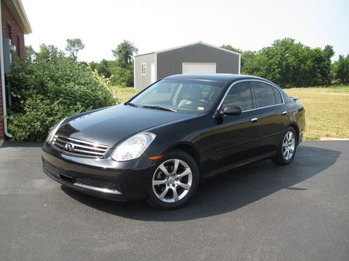 2005 infiniti g35x premium and sport packages