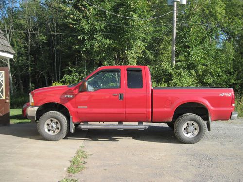 2004 ford f-250 super duty xlt extended cab pickup 4-door 6.0l