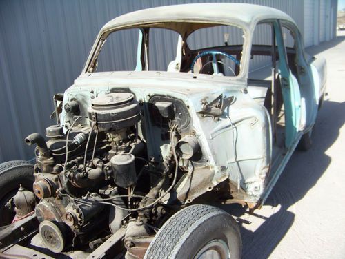 1953 chevy bel air model 210 4 door with 216 motor