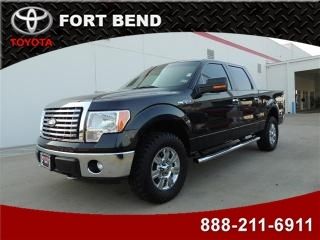 2012 ford f-150 4wd supercrew xlt abs alloy wheels bed liner towing