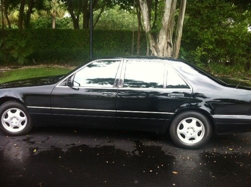 1997 s500 mercedes benz with bullet proof glass
