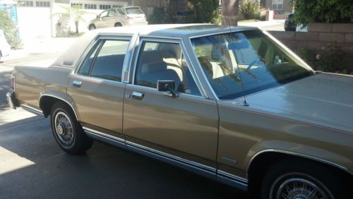 1983 mercury grand marquis base sedan 4-door 5.0l