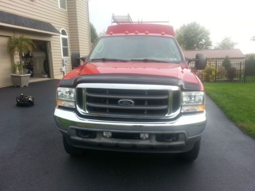 2004 ford f350 lariet 4 x 4 with utility body
