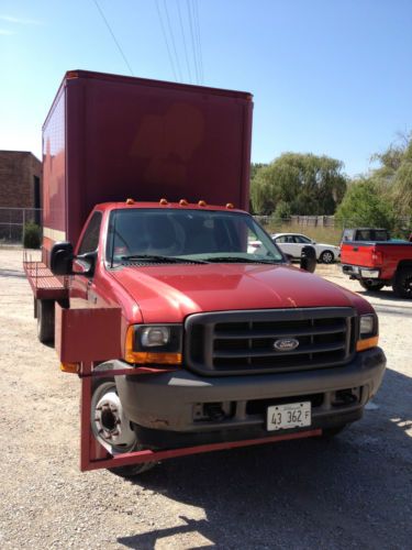 2001 ford f 450 cab chassis or with box currently on truck