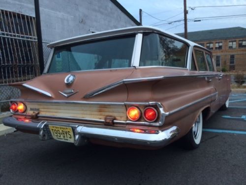 Solid 60 parkwood wagon 327 survivor bodied car ! runs and drives