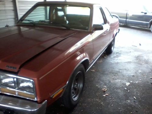 79 ford fairmont, 27,000 original miles, mustang, project