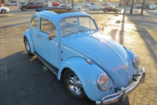 1961 volkswagen beetle deluxe ragtop