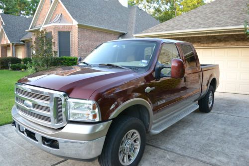 2006 ford f-250 king ranch 4x4 super duty clean low miles